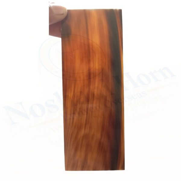 Buffalo Horn Optical Plate (LIGHT BROWN) - Image 4