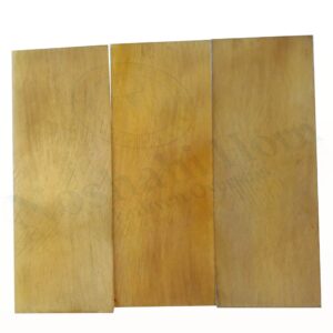 Buffalo Horn Optical Plate (MILK WHITE)
