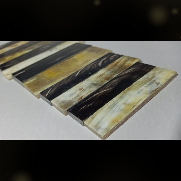 Premium Horn Scales with Natural Patterns – Durable & Versatile for Crafts and Accessories - Image 10