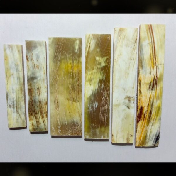 Premium Horn Scales with Natural Patterns – Durable & Versatile for Crafts and Accessories - Image 11