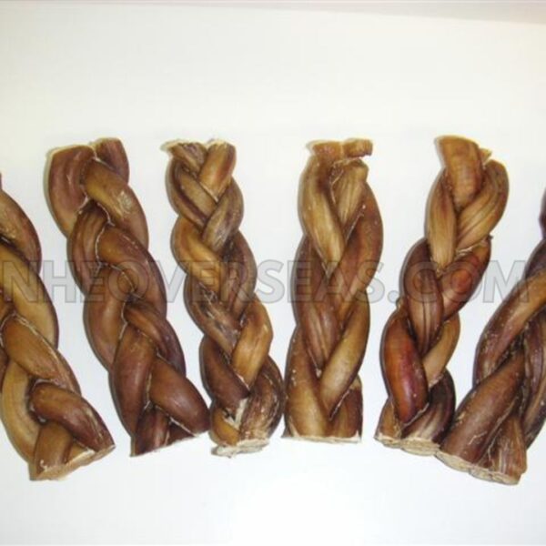 Braided Beef Bully Sticks In High Protien    ITEM CODE BD3 - Image 2