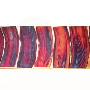 Horn Optical Plate (COLOUR WITH WHITE STREAKS) AND FISH PATTERN