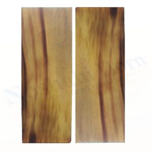 Buffalo Horn Optical Plate (LIGHT WHITE)