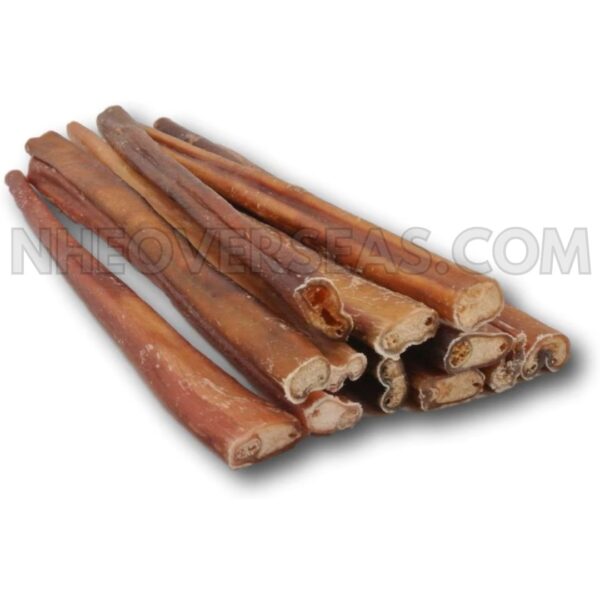 Bully Sticks All Natural Dog Chews – 12 Inch Beef Collagen Sticks – ITEM CODE CD3