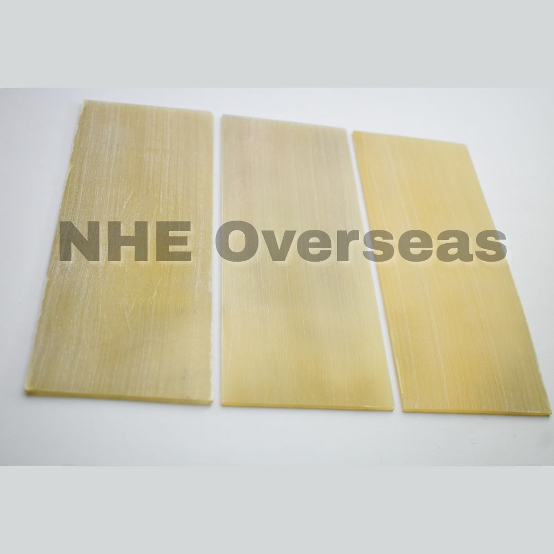 Horn Plate Pure Blonde – Premium Natural Horn Plates | NHE Overseas - Image 2