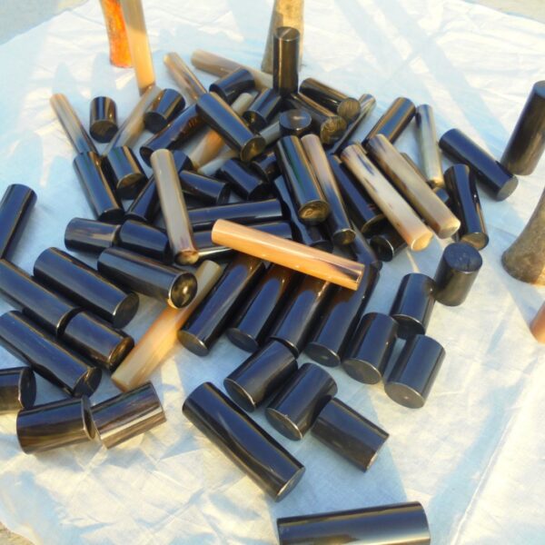 Horn Roll – Authentic Buffalo Horn for Knives, Tools & Handcrafted Creations - Image 2