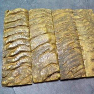 Natural Ram Horn Scales – Durable & Unique Texture for Handle Making