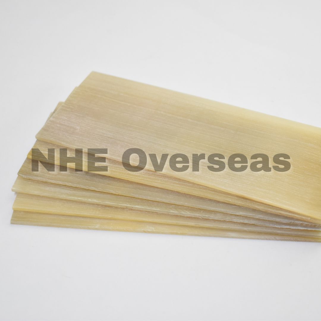 Horn Plate Pure Blonde – Premium Natural Horn Plates | NHE Overseas - Image 3
