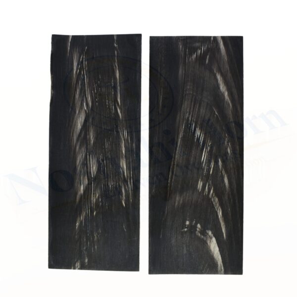Horn Optical Plate (Black With White Streaks) - Image 6