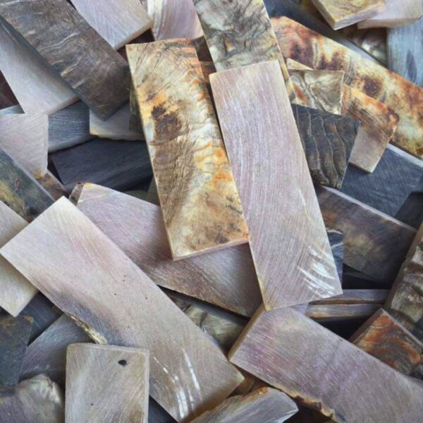 Natural Ram Horn Scales – Durable & Unique Texture for Handle Making - Image 3