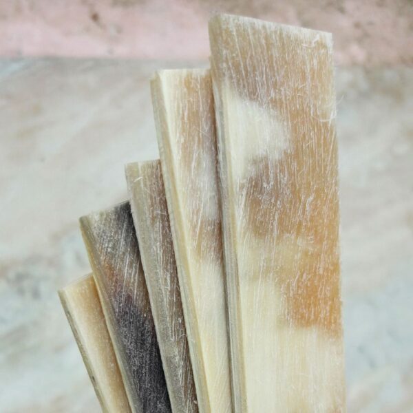 Premium Horn Scales with Natural Patterns – Durable & Versatile for Crafts and Accessories - Image 6