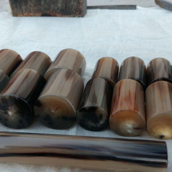 Buffalo Horn Roll – Premium Material for Knife Handles & Custom Crafting - Image 3