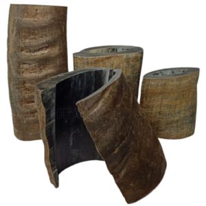 Buffalo Horn Tuffie Cut Dog Chew