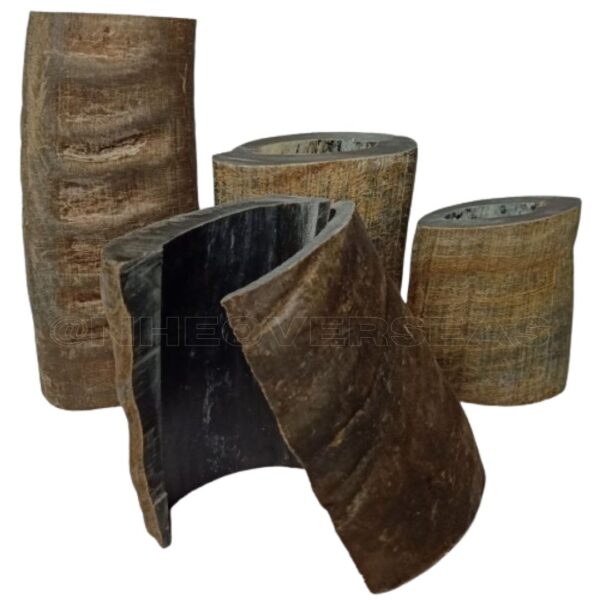 Buffalo Horn Tuffie Cut Dog Chew
