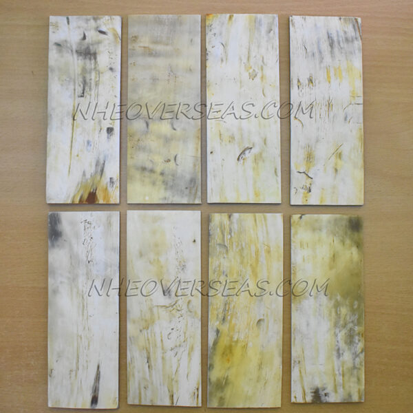 African Horn Plate For Eyewear Making